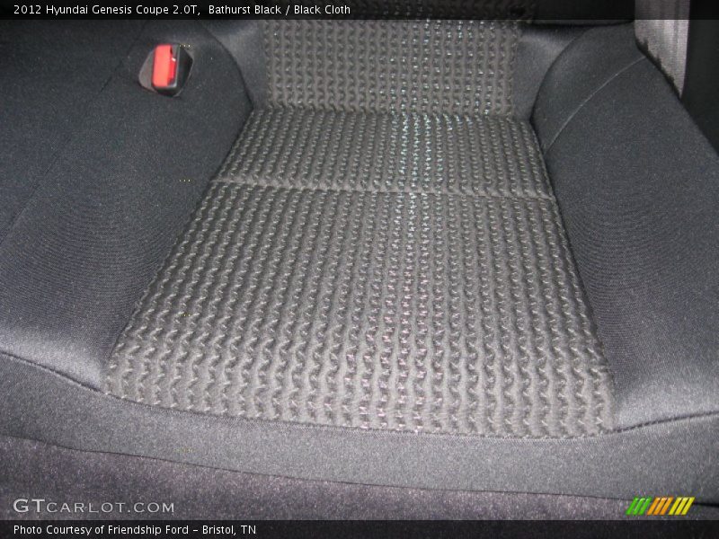 Bathurst Black / Black Cloth 2012 Hyundai Genesis Coupe 2.0T
