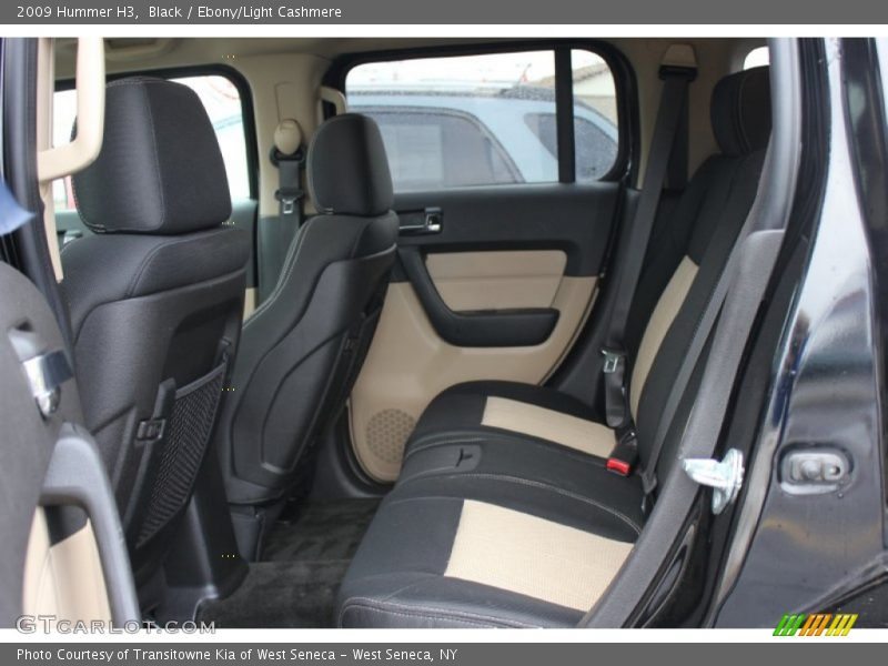 Black / Ebony/Light Cashmere 2009 Hummer H3