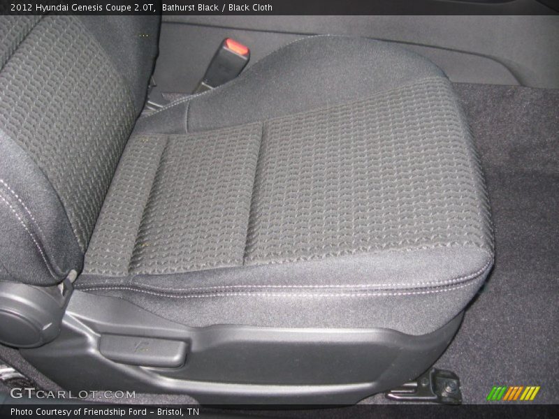 Bathurst Black / Black Cloth 2012 Hyundai Genesis Coupe 2.0T