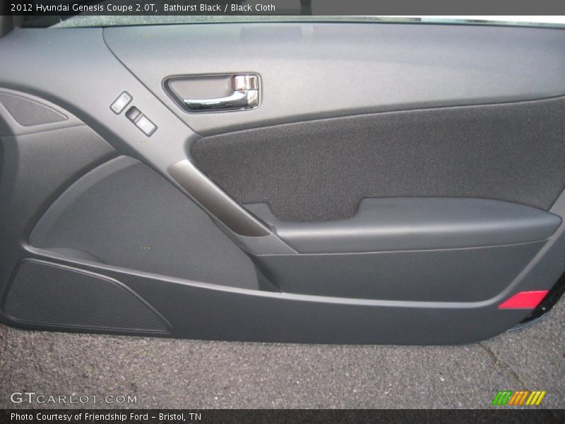 Bathurst Black / Black Cloth 2012 Hyundai Genesis Coupe 2.0T