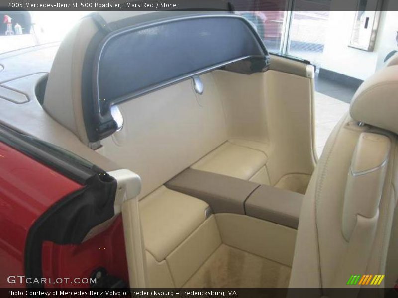 Mars Red / Stone 2005 Mercedes-Benz SL 500 Roadster