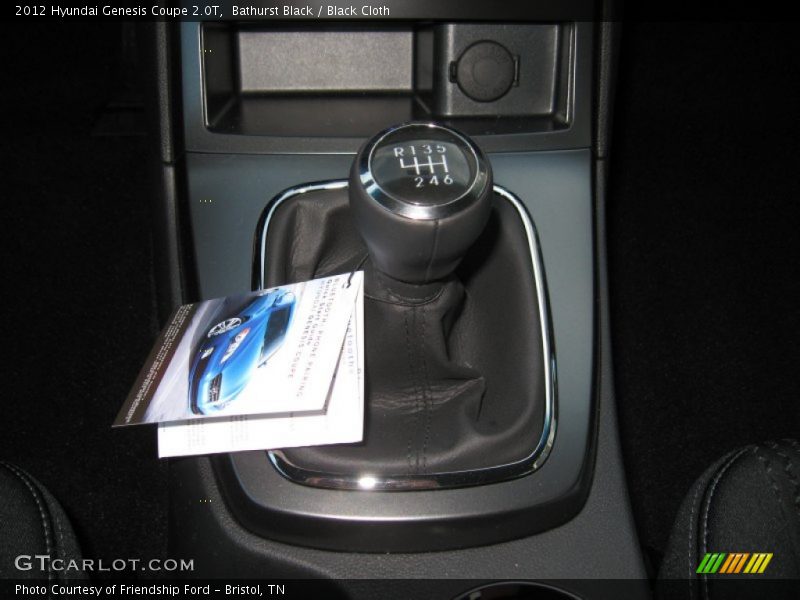  2012 Genesis Coupe 2.0T 6 Speed Manual Shifter