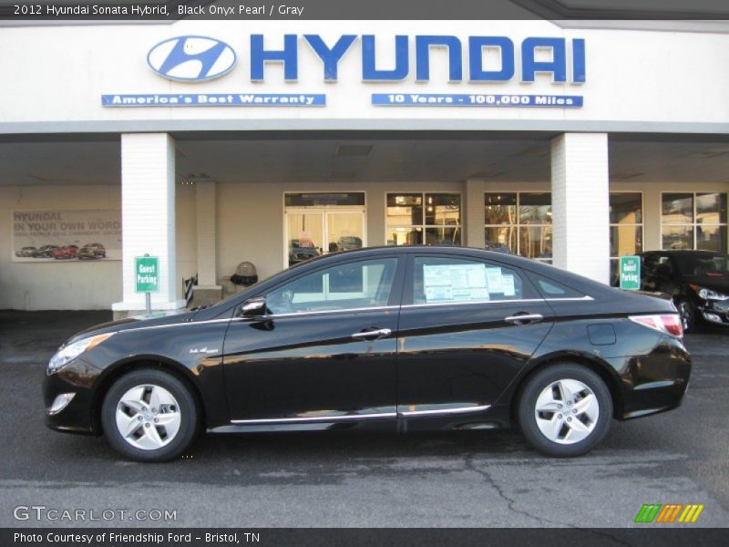  2012 Sonata Hybrid Black Onyx Pearl