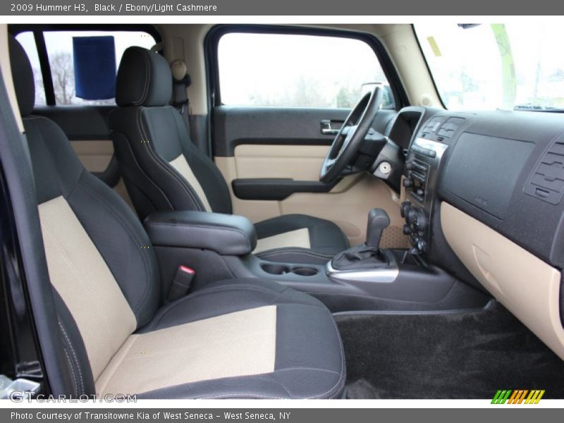 Black / Ebony/Light Cashmere 2009 Hummer H3