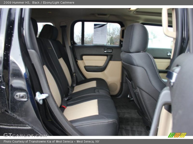 Black / Ebony/Light Cashmere 2009 Hummer H3
