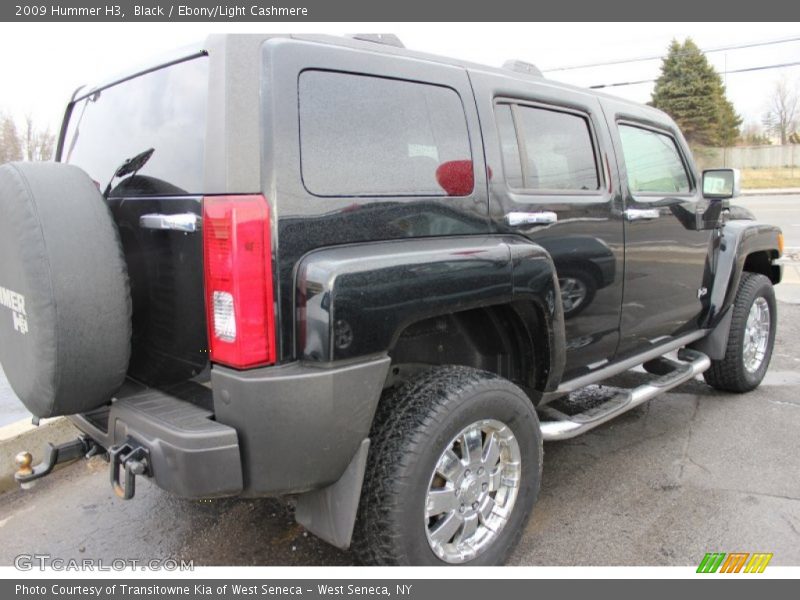 Black / Ebony/Light Cashmere 2009 Hummer H3