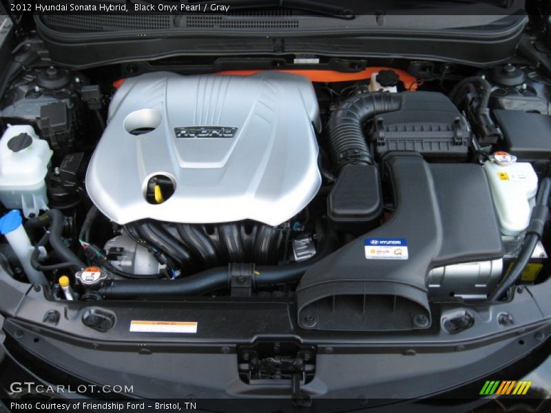  2012 Sonata Hybrid Engine - 2.4 Liter h DOHC 16-Valve D-CVVT 4 Cylinder Gasoline/Electric Hybrid