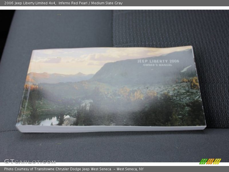 Inferno Red Pearl / Medium Slate Gray 2006 Jeep Liberty Limited 4x4