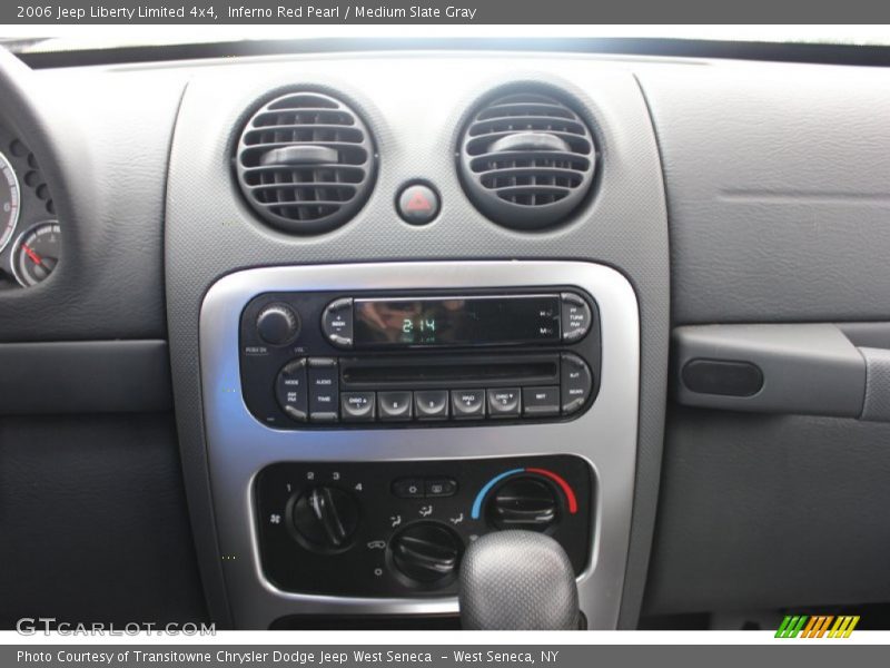 Inferno Red Pearl / Medium Slate Gray 2006 Jeep Liberty Limited 4x4