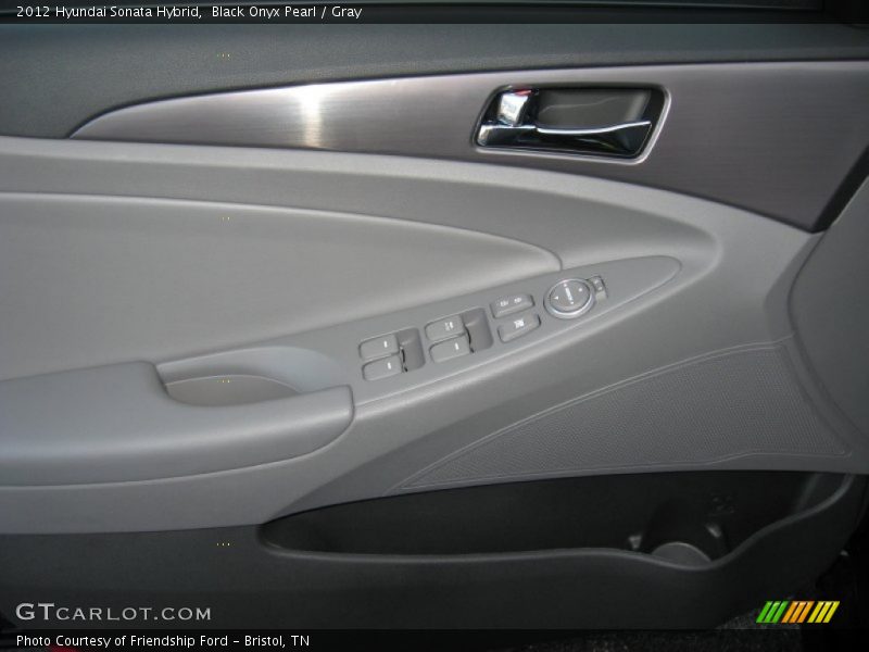 Controls of 2012 Sonata Hybrid