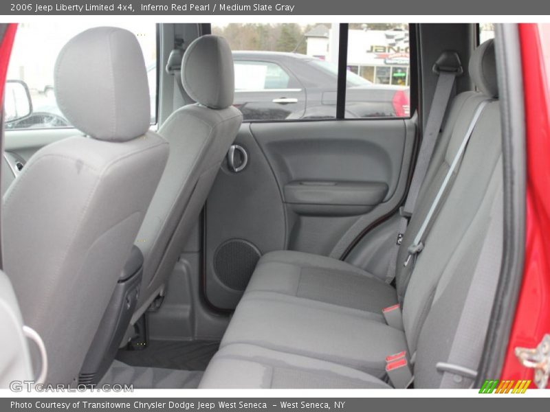 Inferno Red Pearl / Medium Slate Gray 2006 Jeep Liberty Limited 4x4