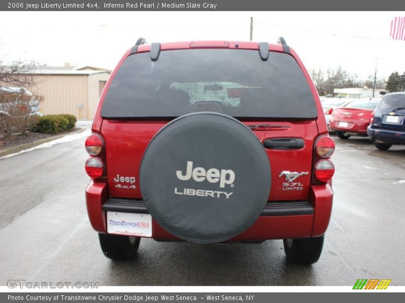 Inferno Red Pearl / Medium Slate Gray 2006 Jeep Liberty Limited 4x4