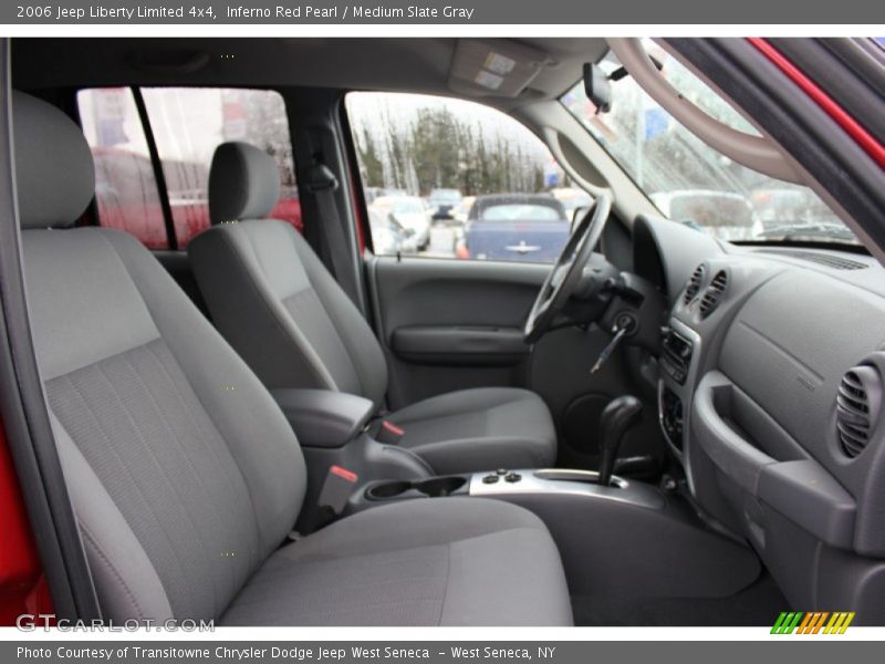 Inferno Red Pearl / Medium Slate Gray 2006 Jeep Liberty Limited 4x4