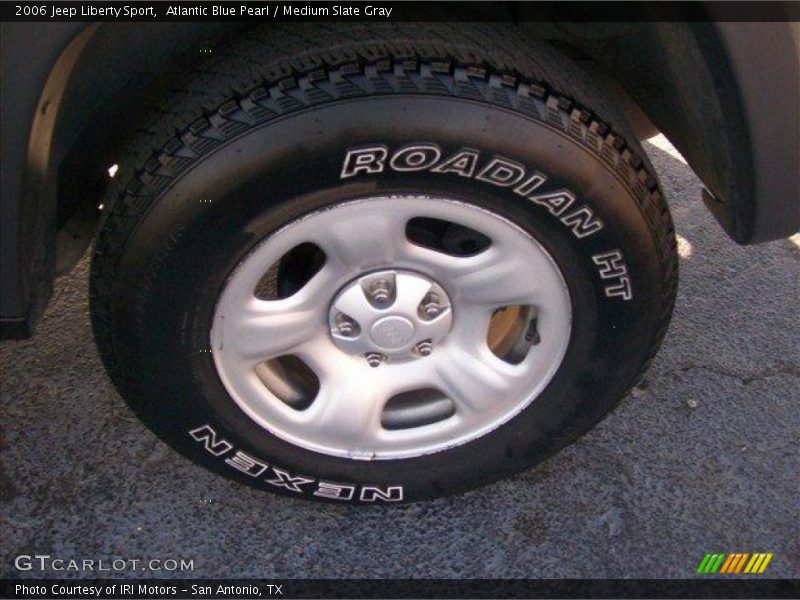 Atlantic Blue Pearl / Medium Slate Gray 2006 Jeep Liberty Sport