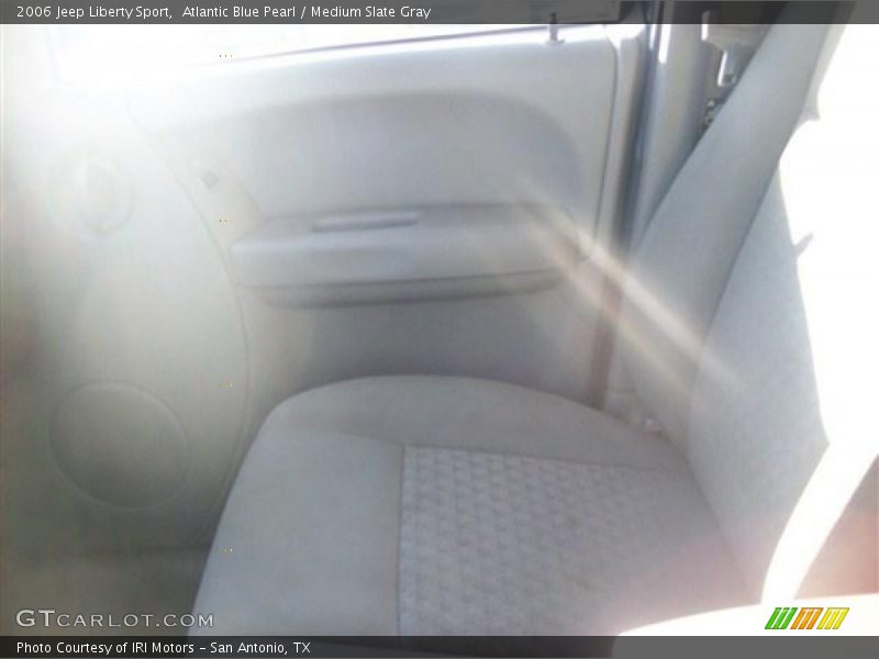 Atlantic Blue Pearl / Medium Slate Gray 2006 Jeep Liberty Sport