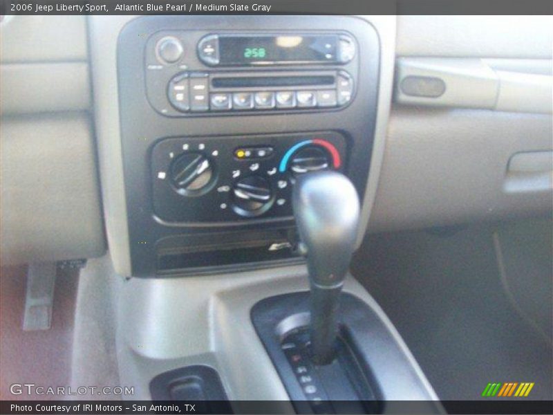 Atlantic Blue Pearl / Medium Slate Gray 2006 Jeep Liberty Sport