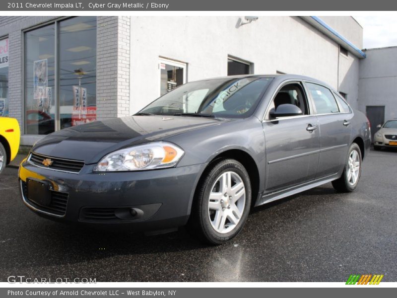 Cyber Gray Metallic / Ebony 2011 Chevrolet Impala LT