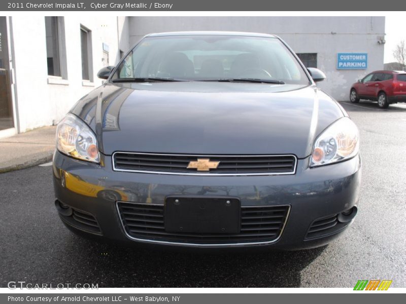 Cyber Gray Metallic / Ebony 2011 Chevrolet Impala LT