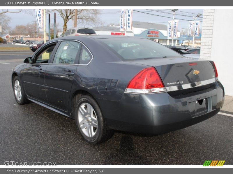 Cyber Gray Metallic / Ebony 2011 Chevrolet Impala LT