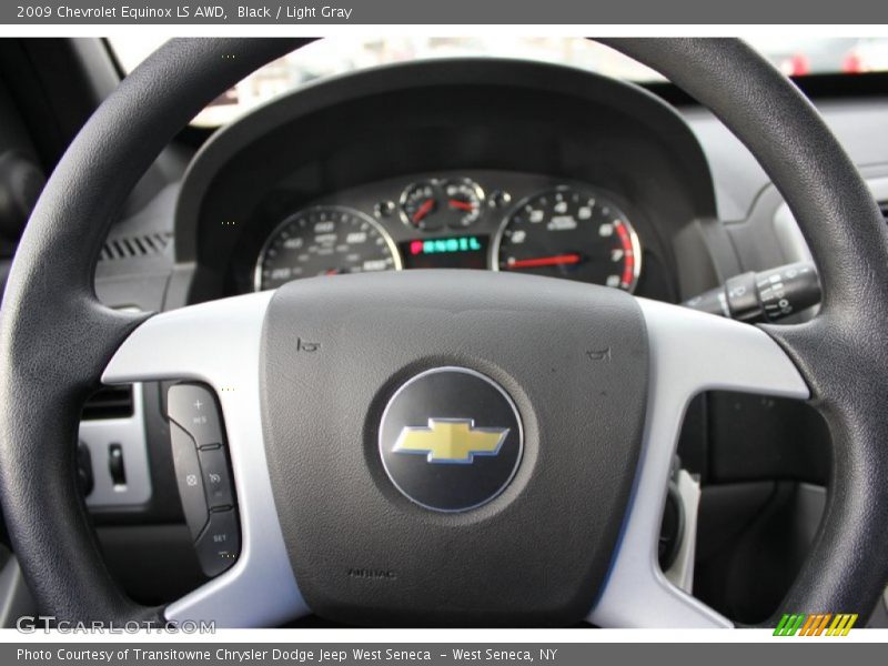 Black / Light Gray 2009 Chevrolet Equinox LS AWD