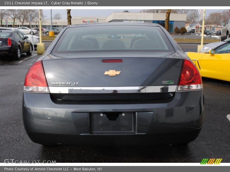 Cyber Gray Metallic / Ebony 2011 Chevrolet Impala LT