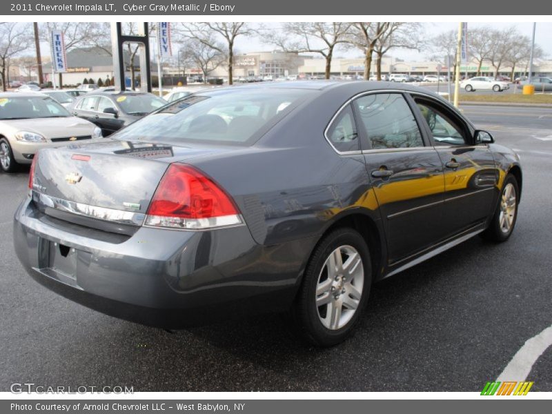 Cyber Gray Metallic / Ebony 2011 Chevrolet Impala LT