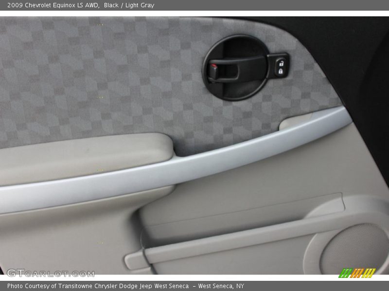 Black / Light Gray 2009 Chevrolet Equinox LS AWD