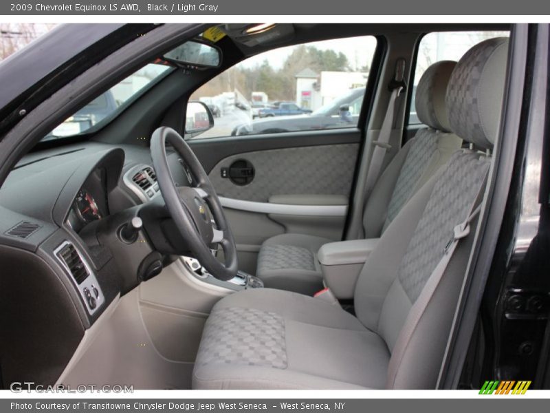  2009 Equinox LS AWD Light Gray Interior