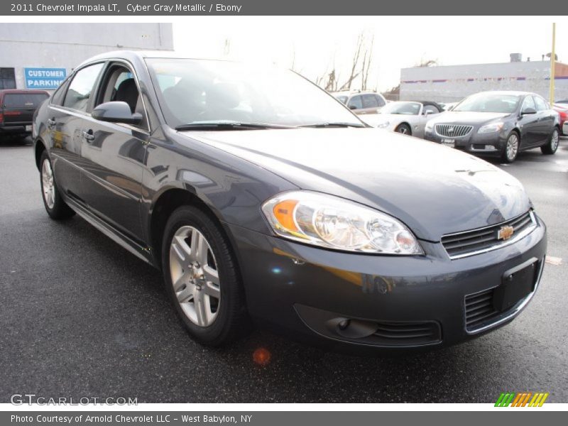 Cyber Gray Metallic / Ebony 2011 Chevrolet Impala LT