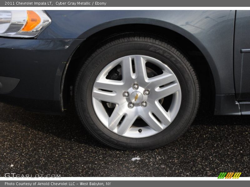 Cyber Gray Metallic / Ebony 2011 Chevrolet Impala LT