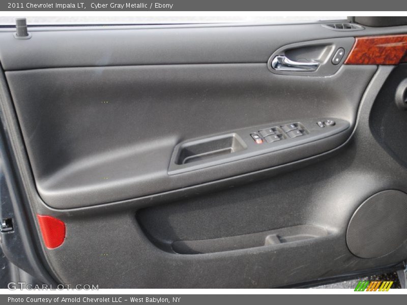 Cyber Gray Metallic / Ebony 2011 Chevrolet Impala LT