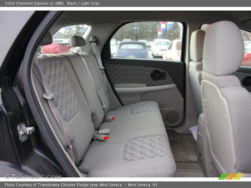 Black / Light Gray 2009 Chevrolet Equinox LS AWD