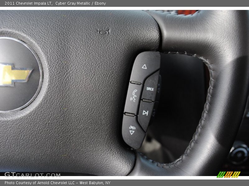 Cyber Gray Metallic / Ebony 2011 Chevrolet Impala LT