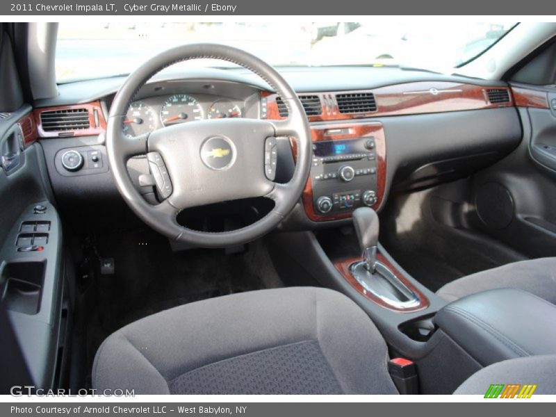 Cyber Gray Metallic / Ebony 2011 Chevrolet Impala LT