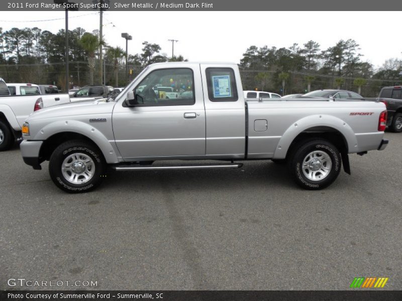  2011 Ranger Sport SuperCab Silver Metallic