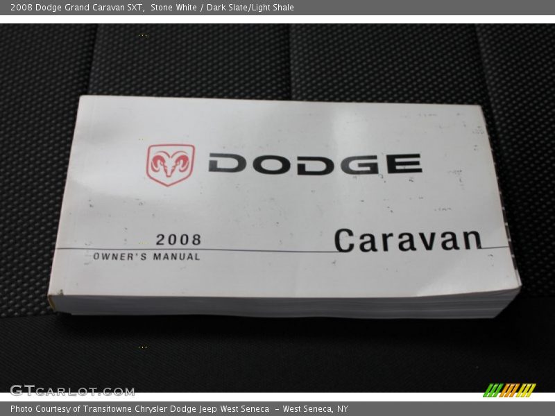 Stone White / Dark Slate/Light Shale 2008 Dodge Grand Caravan SXT
