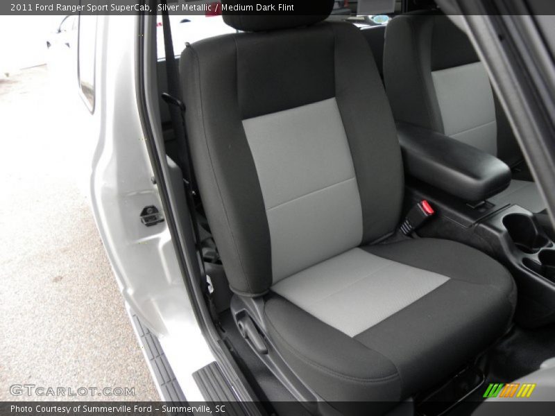 Silver Metallic / Medium Dark Flint 2011 Ford Ranger Sport SuperCab