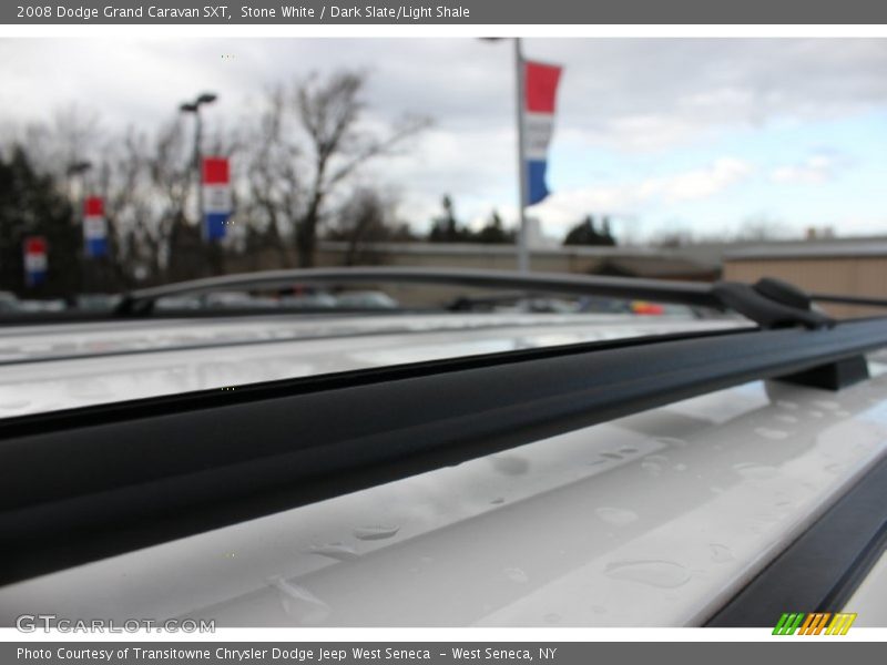 Stone White / Dark Slate/Light Shale 2008 Dodge Grand Caravan SXT