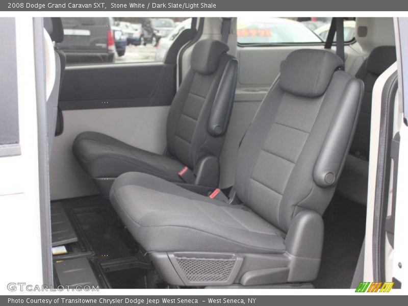 Stone White / Dark Slate/Light Shale 2008 Dodge Grand Caravan SXT