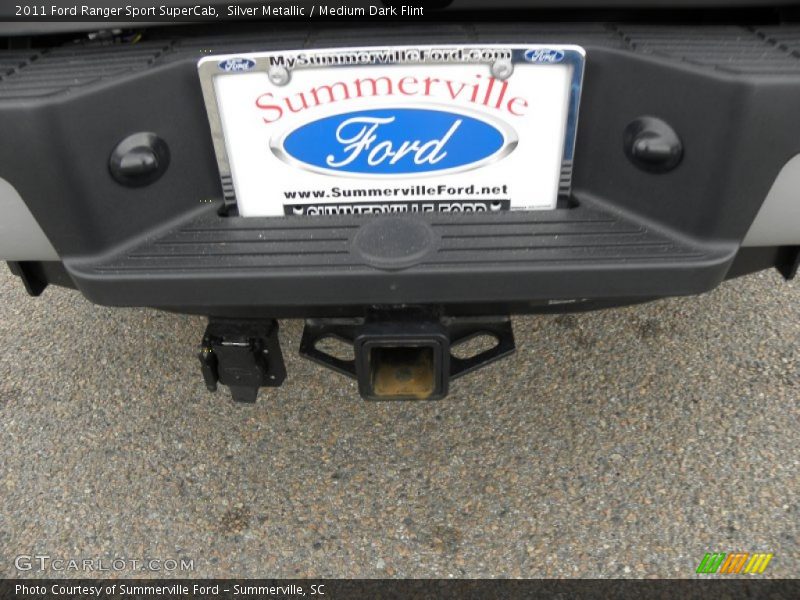 Silver Metallic / Medium Dark Flint 2011 Ford Ranger Sport SuperCab