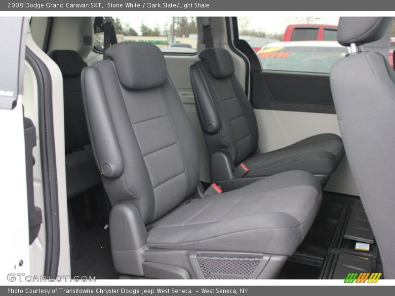 Stone White / Dark Slate/Light Shale 2008 Dodge Grand Caravan SXT