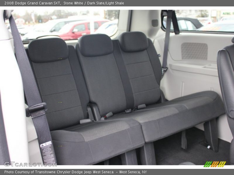 Stone White / Dark Slate/Light Shale 2008 Dodge Grand Caravan SXT