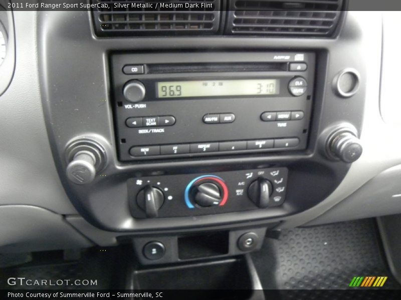 Silver Metallic / Medium Dark Flint 2011 Ford Ranger Sport SuperCab