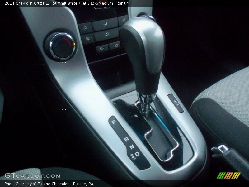 Summit White / Jet Black/Medium Titanium 2011 Chevrolet Cruze LS