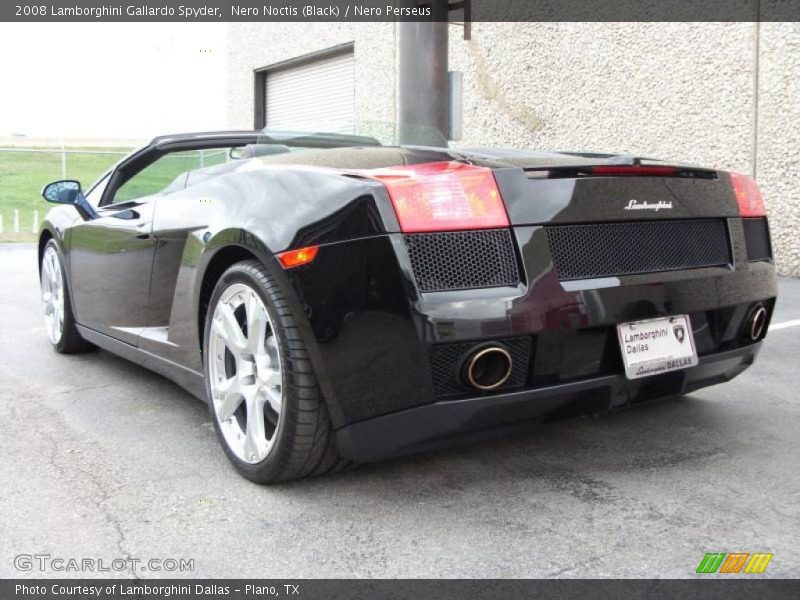 Nero Noctis (Black) / Nero Perseus 2008 Lamborghini Gallardo Spyder