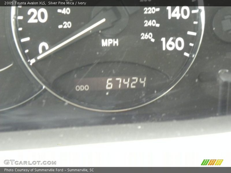 Silver Pine Mica / Ivory 2005 Toyota Avalon XLS