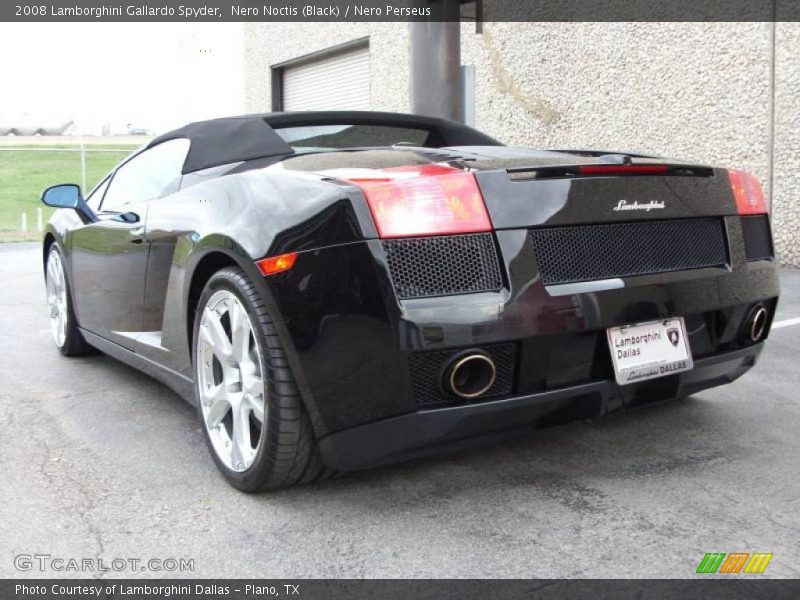 Nero Noctis (Black) / Nero Perseus 2008 Lamborghini Gallardo Spyder