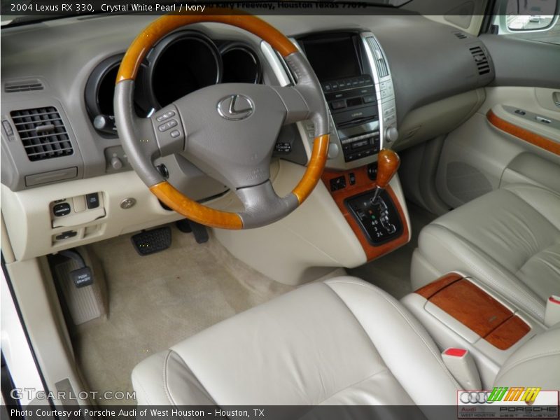 Crystal White Pearl / Ivory 2004 Lexus RX 330