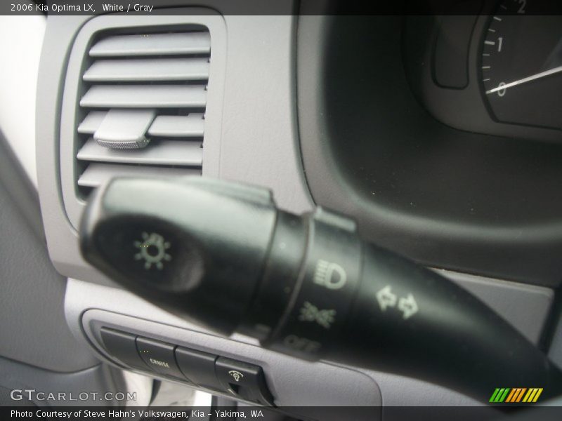 White / Gray 2006 Kia Optima LX
