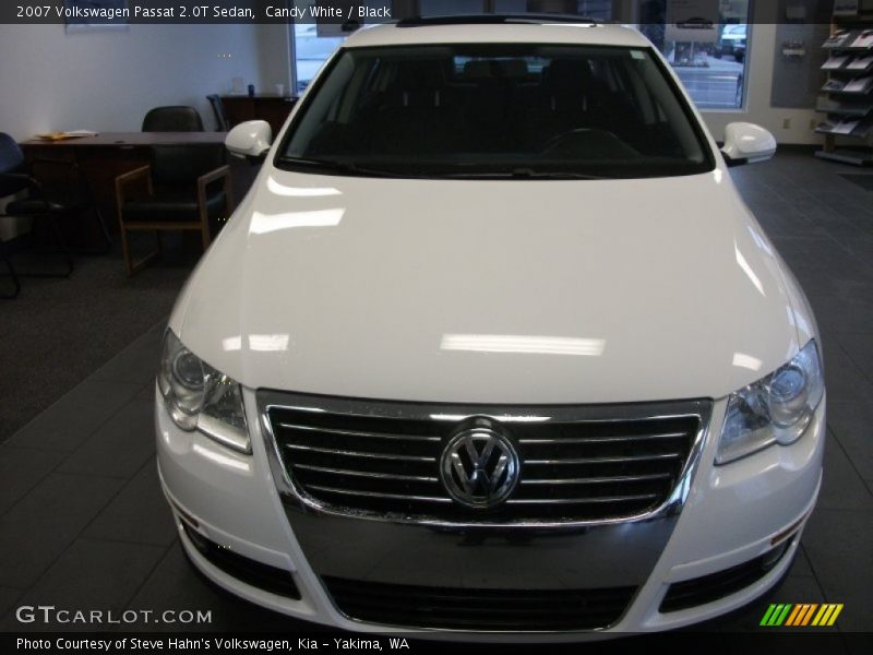 Candy White / Black 2007 Volkswagen Passat 2.0T Sedan